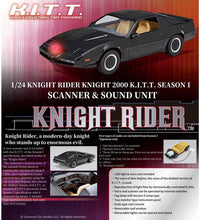 Knight Rider Knight 2000 K.I.T.T. (Season 1) Scanner & Sound Unit 1/24 Scale Model Kit