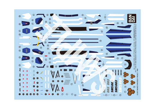 Macross Frontier HG VF-25G Messiah Valkyrie (Michael Blanc Custom) Water Slide Decals Sheet