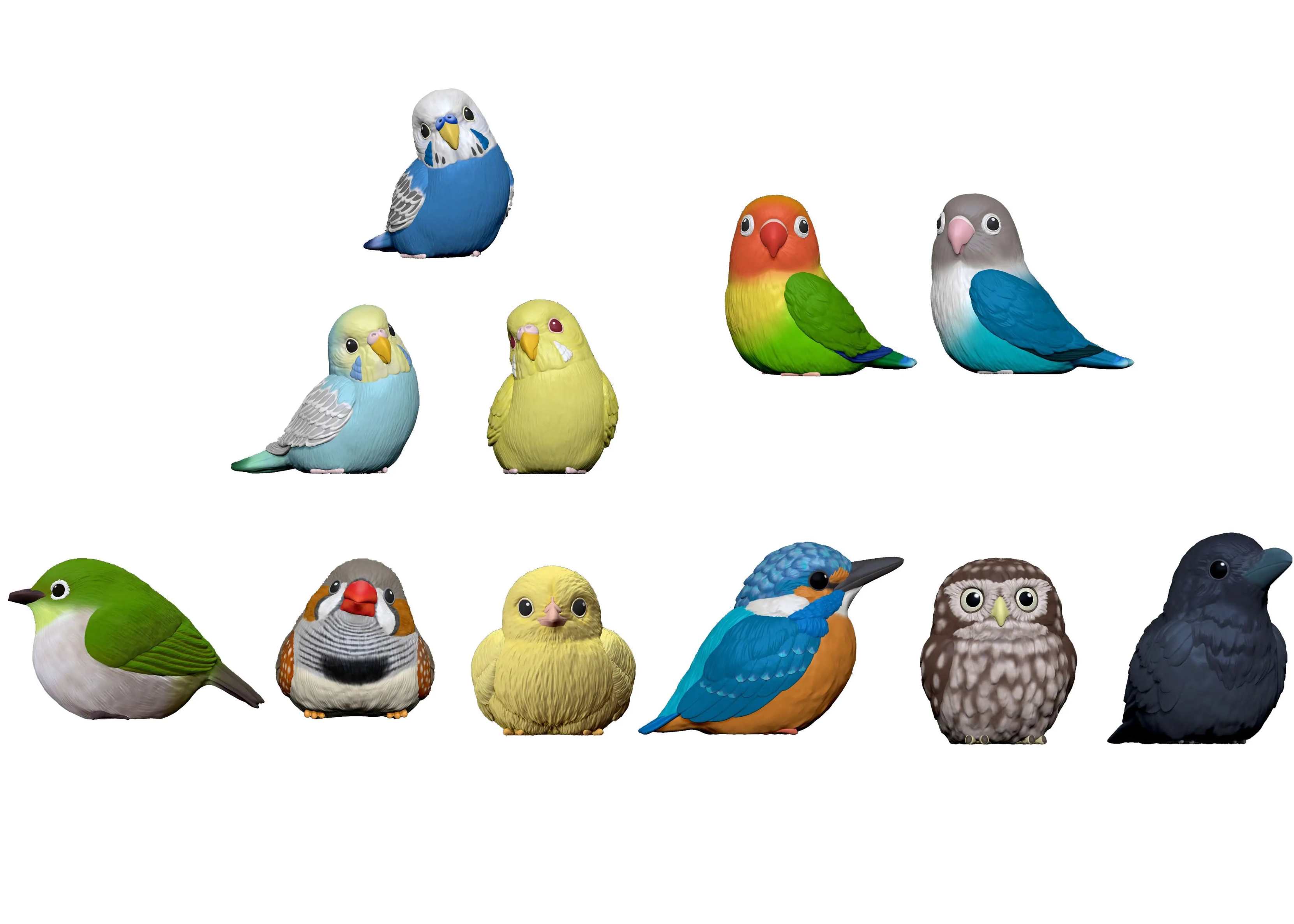 Tenori Friends 4 Box of 12 Random Figures