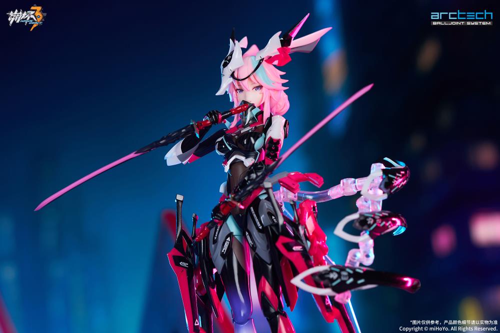 Honkai Impact 3rd Arctech Yae Sakura (Neon Shade) 1/8 Scale Action Figure (With Bonus)