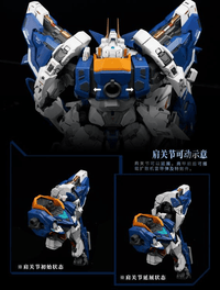Crystal Envoy No. 2 Mecha Wolf Warrior (Mega Mode) 1/72 Scale Figure