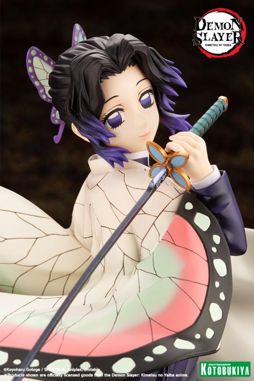 Demon Slayer Kimetsu no Yaiba ArtFX J Shinobu Kocho 1/8 Scale Figure