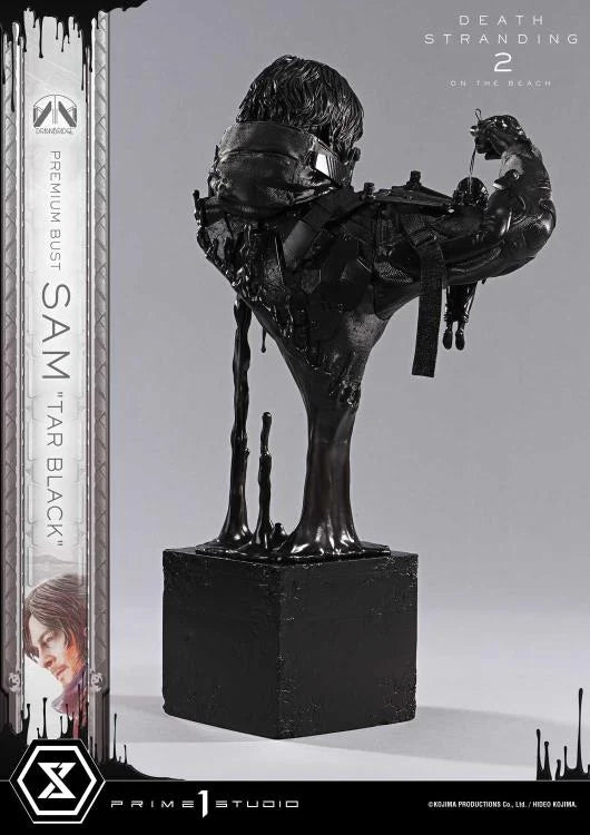 Death Stranding 2 On the Beach Sam (Tar Black) 1/3 Scale Premium Bust