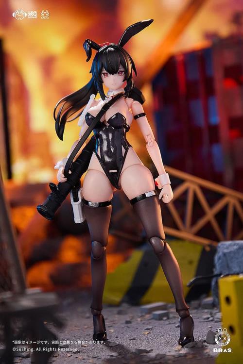 Bunny Rapid Action Squad Attacker Luna 1/12 Scale Action Figure (With Bonus)