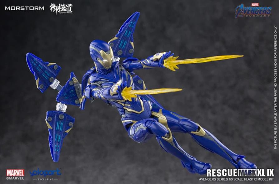 Avengers Endgame Rescue Mark 49 Normal (Standard Ver.) 1/9 Scale Model Kit