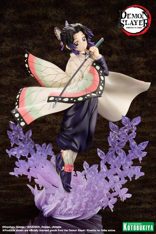 Demon Slayer Kimetsu no Yaiba ArtFX J Shinobu Kocho 1/8 Scale Figure