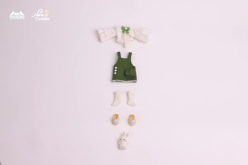 New Cuddle WY-001 Green Dress Clothing Set