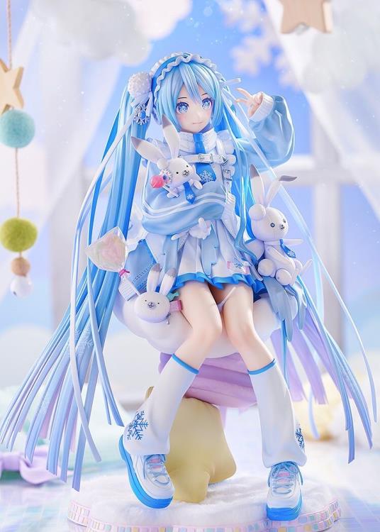 Vocaloid Snow Miku (Yukiiro Pop Ver.) 1/7 Scale Figure