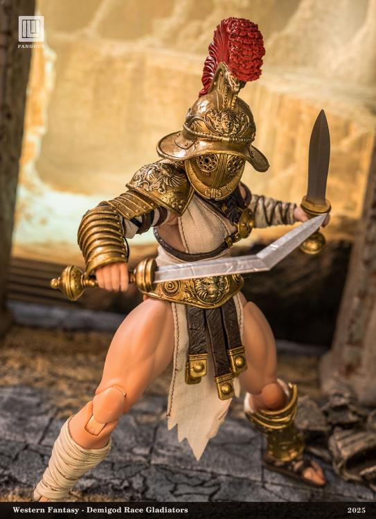DEMIGOD Race Gladiators Divine Realm War Hero Series Akilias 1/12