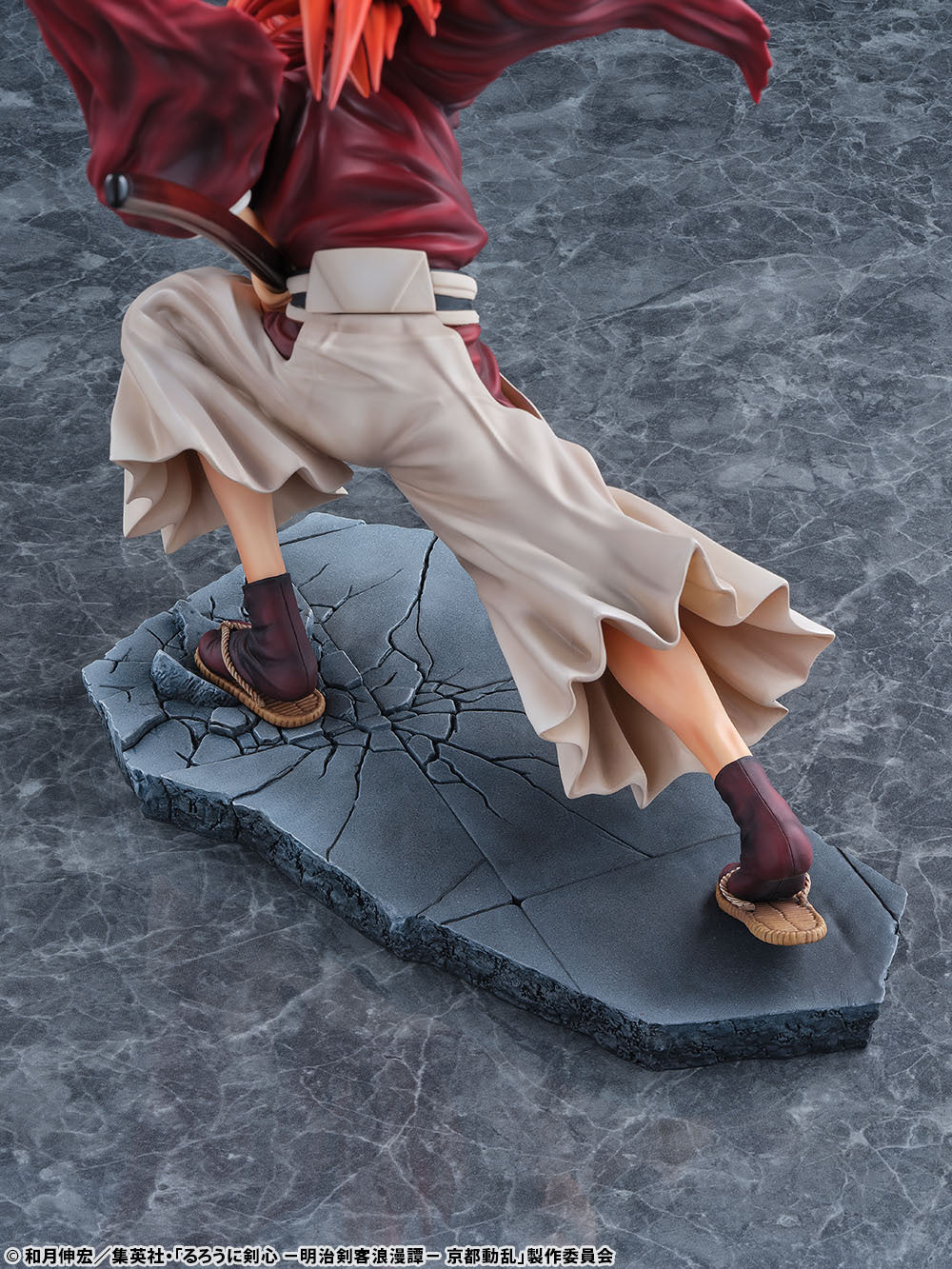 Rurouni Kenshin Meiji Swordsman Romantic Story Kenshin Himura (Dragon Flight of Heaven Ver.) 1/6 Scale Figure