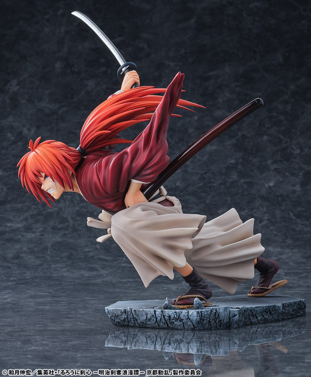 Rurouni Kenshin Meiji Swordsman Romantic Story Kenshin Himura (Dragon Flight of Heaven Ver.) 1/6 Scale Figure