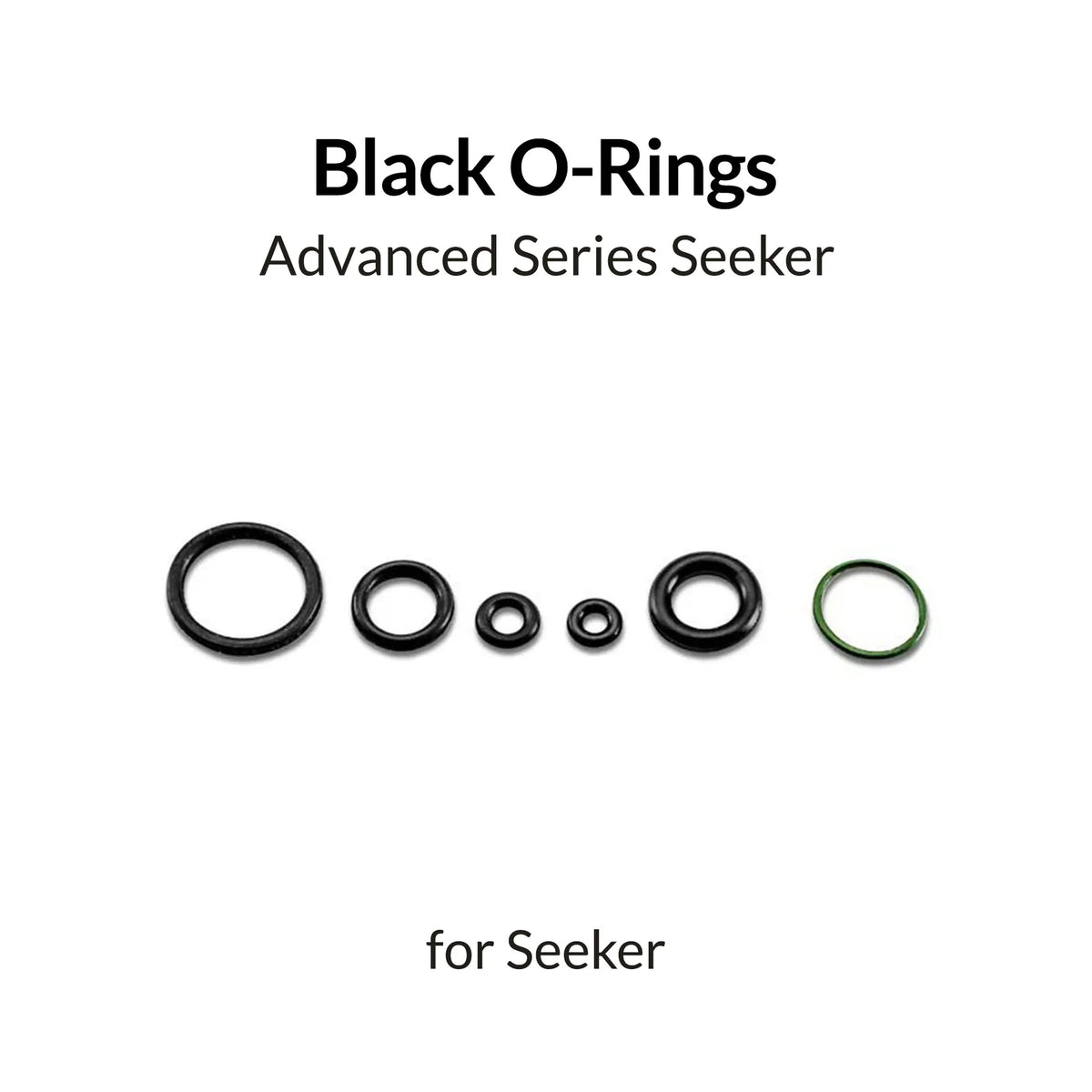 Gaahleri Seeker Black O-Rings