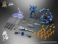 Legend of Star General MNP-XH03T HanLongZi AoBing Blue Dragon (Transparent Ver.) Model Kit