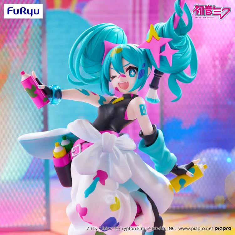Vocaloid Trio-Try-iT Hatsune Miku (Paint Girl) Figure