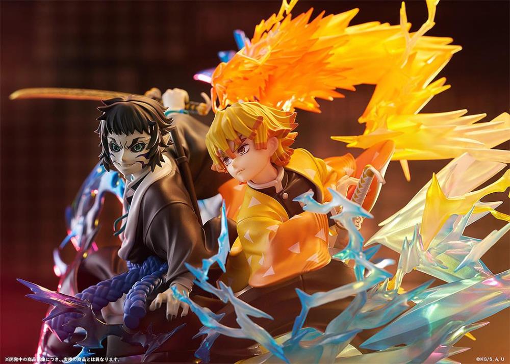 Demon Slayer Kimetsu no Yaiba Zenitsu Agatsuma & Kaigaku Figure