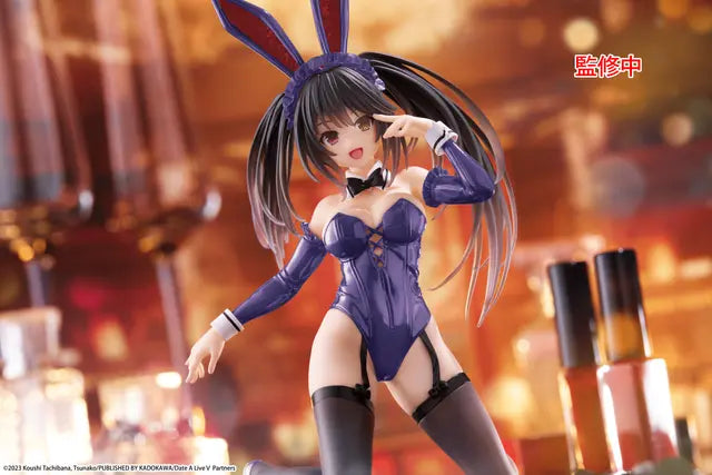 Date A Live V Desktop Cute Kurumi Tokisaki (Bunny Ver.) Figure (Renewal Edition)