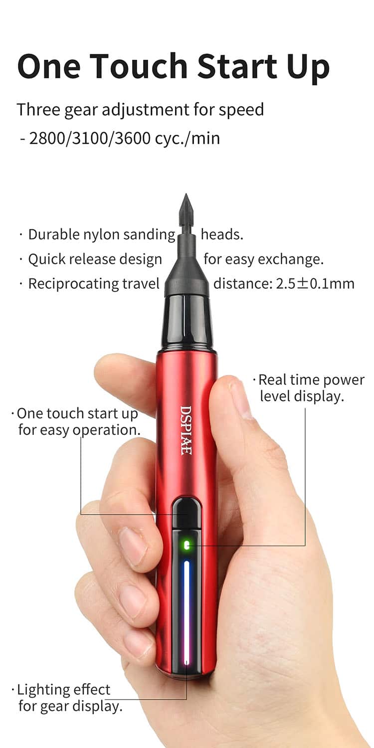 DSPIAE ES-A Electric Reciprocating Sanding Pen