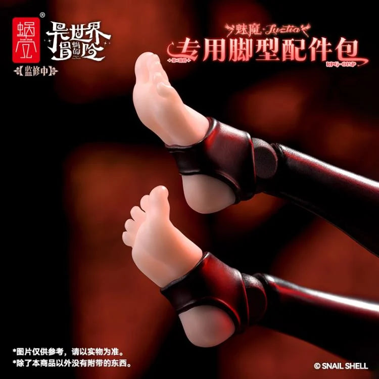 Lustia Custom Feet 1/12 Scale Accessory Set