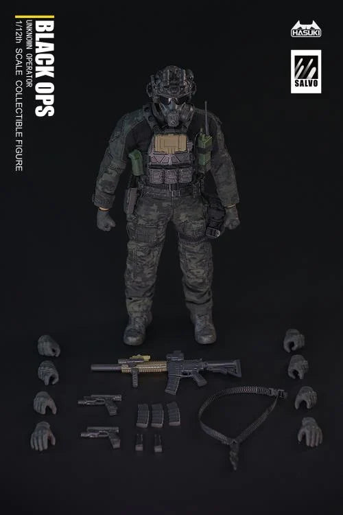 Black Ops Salvo Series Unknown Operator 1/12 Scale Figure