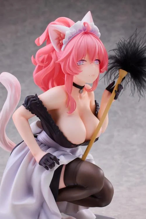 Cat's Thought Maid Cat Mo-chan 1/4 Scale Figure