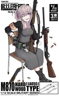 Little Armory LA055 M870 Hardwood Type 1/12 Scale Accessory Set