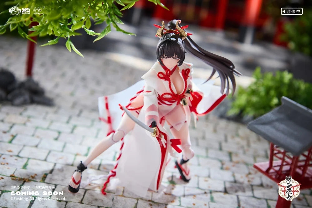 Combat Priestess Sakura Uefuji 1/12 Scale Action Figure (With Bonus)
