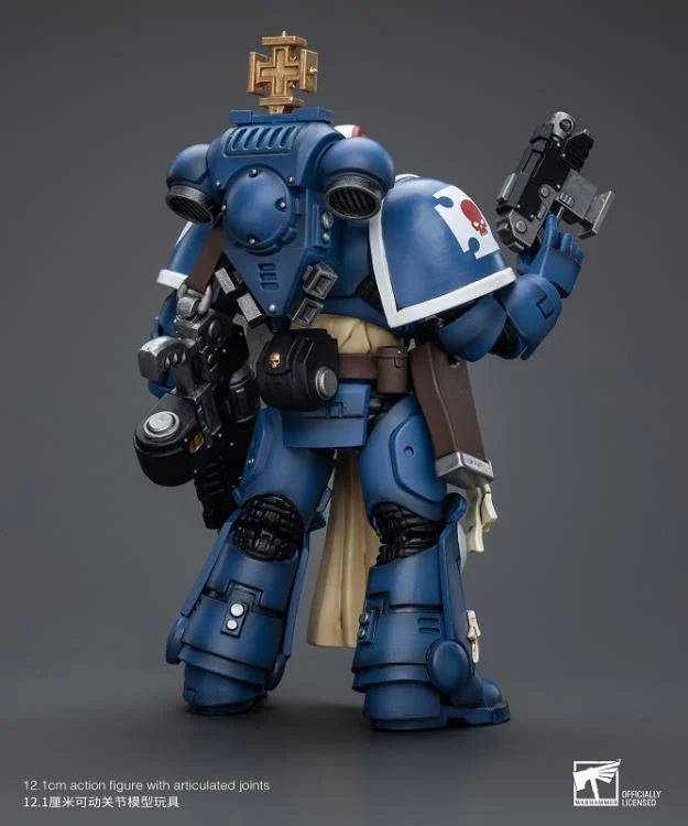 Warhammer 40K Ultramarines Sternguard Veteran Sergeant 1/18 Scale Action Figure
