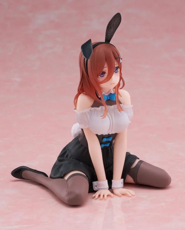 The Quintessential Quintuplets Desktop Cute Miku Nakano (Bunny Ver.) Figure