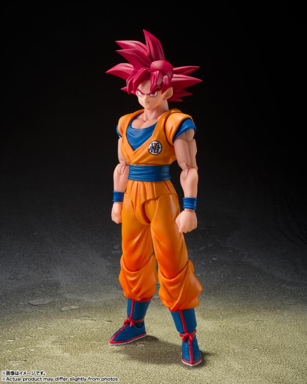 Dragon Ball Super S.H.Figuarts Super Saiyan God Goku (God Aura) Action Figure