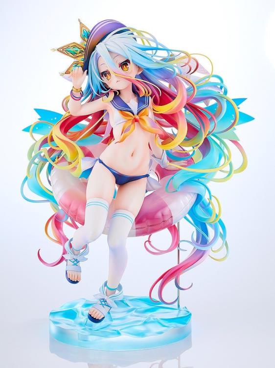 No Game No Life Shiro (Sailor-Style Swimsuit Ver.) 1/7 Scale Figure