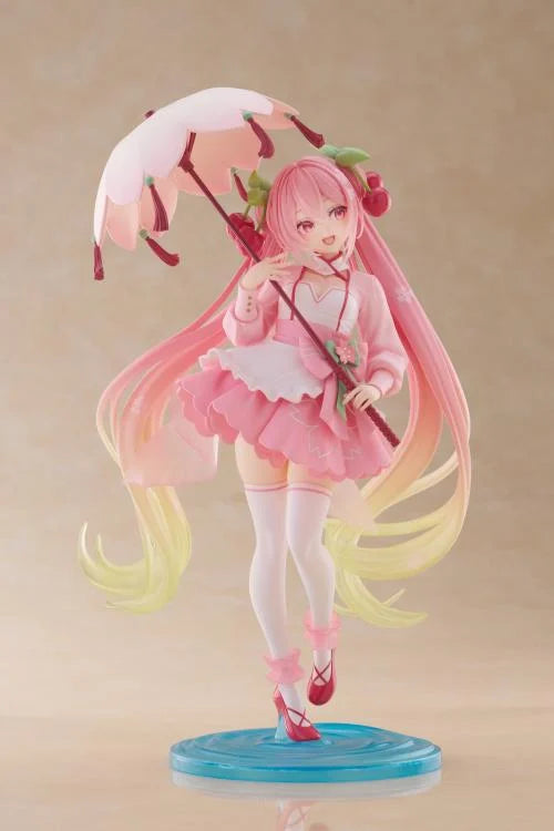 Vocaloid AMP+ Sakura Miku (Sakura Dress Ver.) Figure