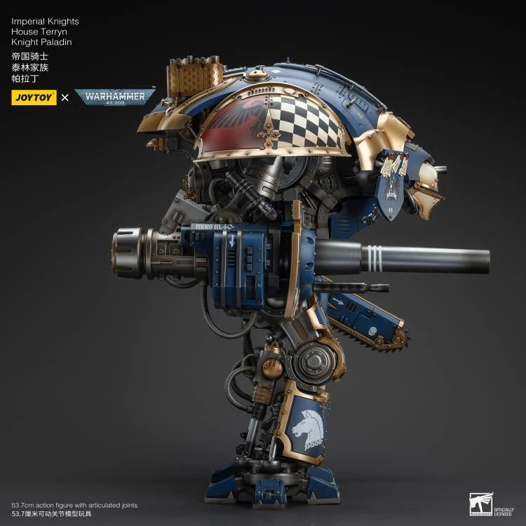 Warhammer 40K Imperial Knights House Terryn Knight Paladin 1/18 Scale Action Figure