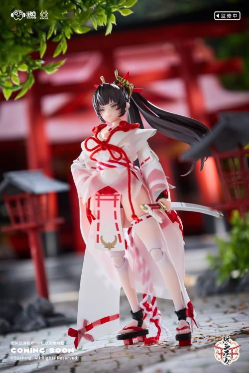 Combat Priestess Sakura Uefuji 1/12 Scale Action Figure (With Bonus)