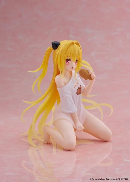 To Love-Ru Darkness Desktop Cute Golden Darkness (Roomwear Ver.) Figure