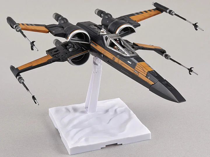 Star Wars Poe's X-Wing Fighter 1/72 Scale Model Kit