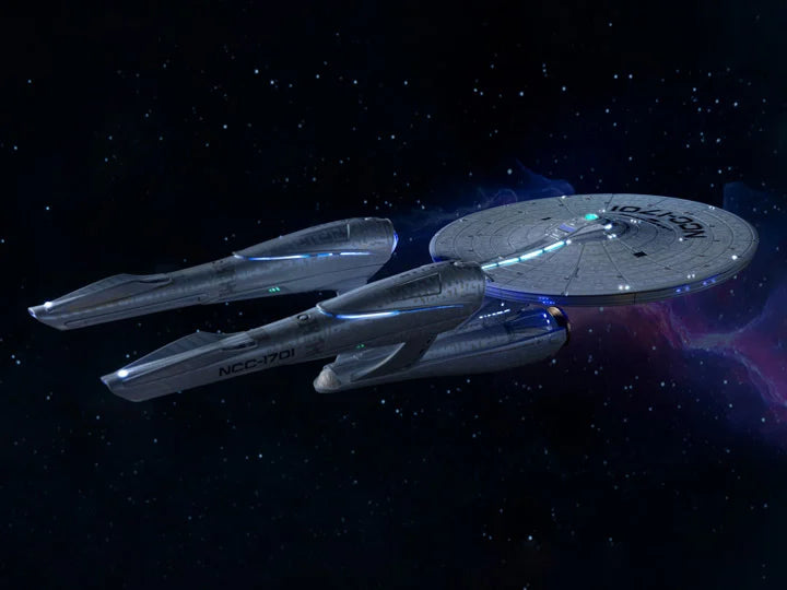 Star Trek (2009) REPLICAart Series U.S.S. Enterprise NCC-1701 PX Previews Exclusive Light-Up Starship