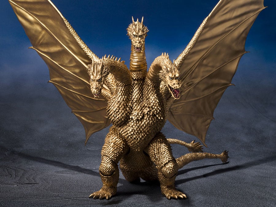 Godzilla vs. Gigan (1972) S.H.MonsterArts King Ghidorah Action Figure