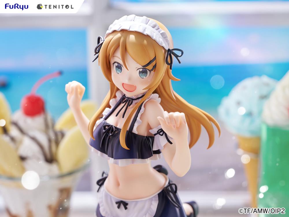 Oreimo Tenitol Tall Kirino Kousaka (Swimsuit Maid Ver.) Figure