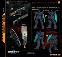 Declaration of War MJZ-02 Shadow War Zone (Deluxe Ver.) 1/100 Scale Action Figure