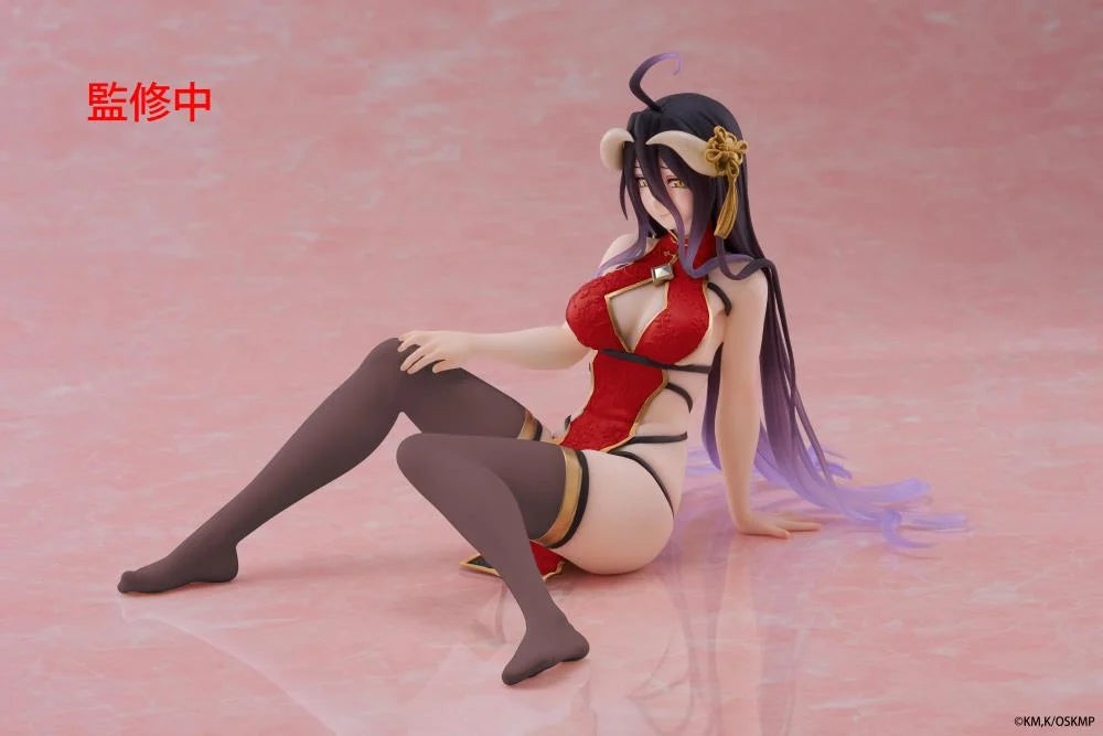 Overlord Desktop Cute Albedo (Chinese Dress Renewal Ver.) Figure