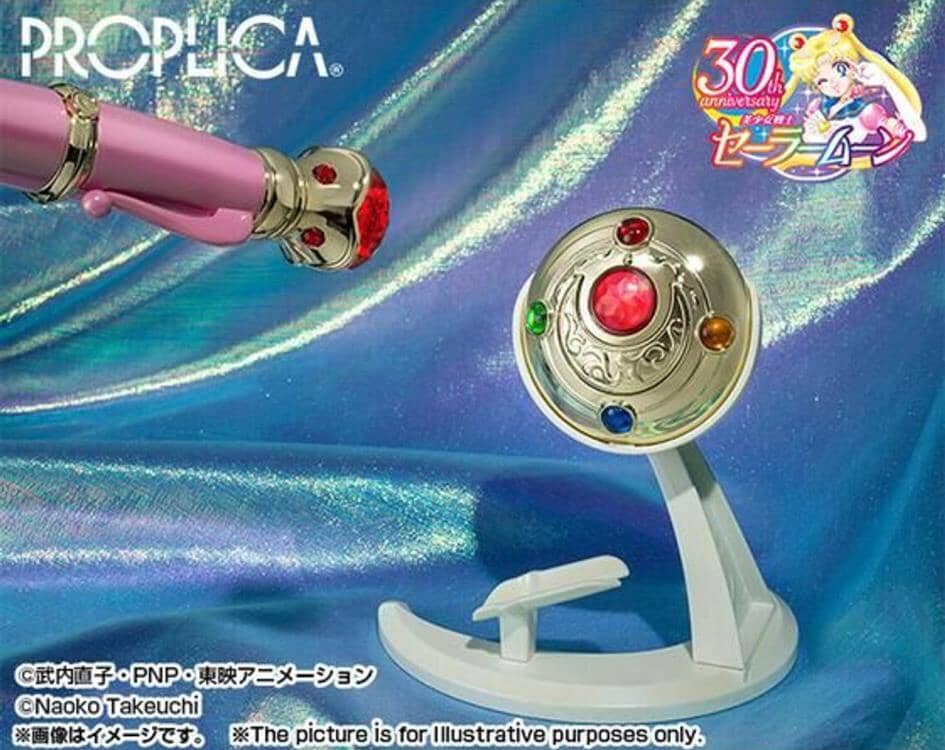Sailor Moon Proplica Transformation Brooch & Disguise Pen Set (Brilliant Color Edition)