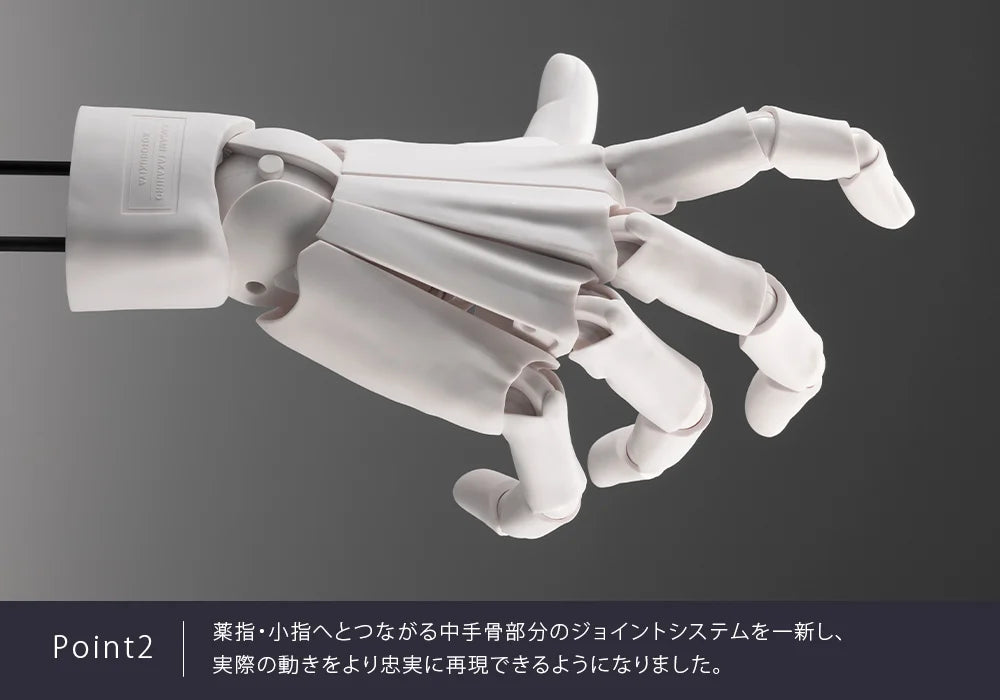 Takahiro Kagami Artist Support Item Hand Model (Men's Left Hand Gray Ver.)