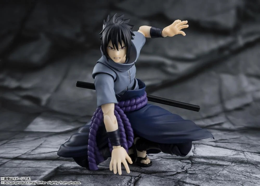 Naruto Shippuden S.H.Figuarts Sasuke Uchiha (Solitary Shinobi) Action Figure