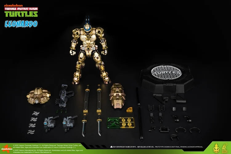 Teenage Mutant Ninja Turtles HB0091 Leonardo (Golden Ver.) Action Figure