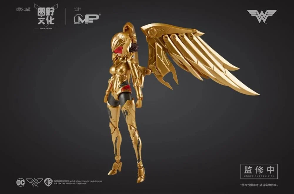 DC Comics DC-01 Wonder Woman (Classic Battle Suit & Golden Eagle Armor) 1/10 Scale Model Kit