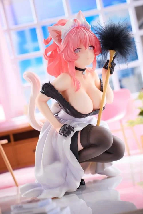 Cat's Thought Maid Cat Mo-chan 1/4 Scale Figure