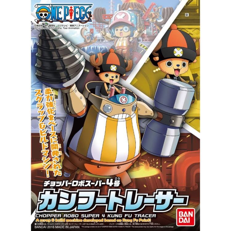 One Piece Chopper Robo Super 04 Kung Fu Tracer Model Kit (Reissue)