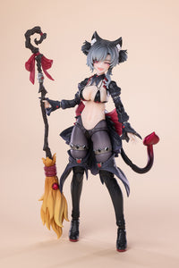 Witch of the Other World Apprentice Witch Hoshikawa Cat (Black Hair Ver.) 1/12 Scale Action Figure