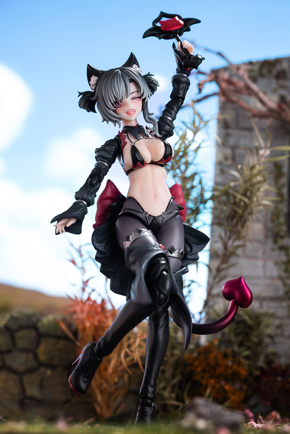 Witch of the Other World Apprentice Witch Hoshikawa Cat (Black Hair Ver.) 1/12 Scale Action Figure