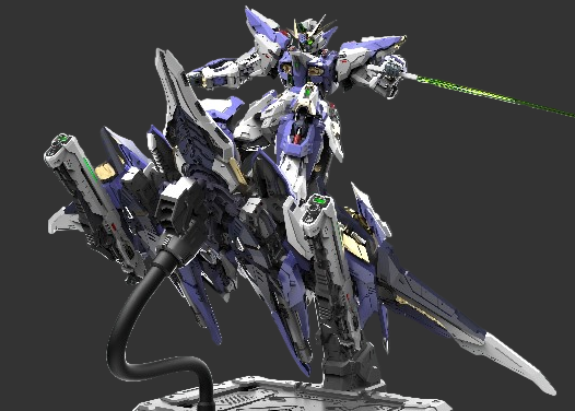 Vientiane Fusion - 02 - Meteor with Maintenance Base and Support Unit Model Kit